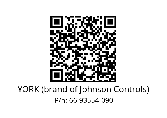   YORK (brand of Johnson Controls) 66-93554-090