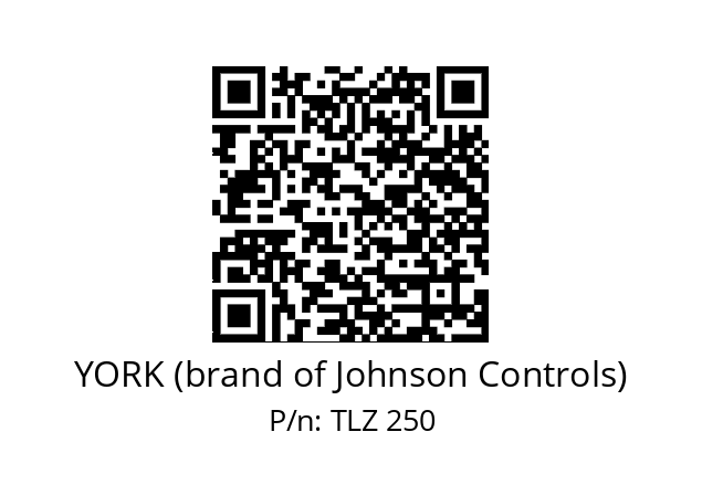   YORK (brand of Johnson Controls) TLZ 250