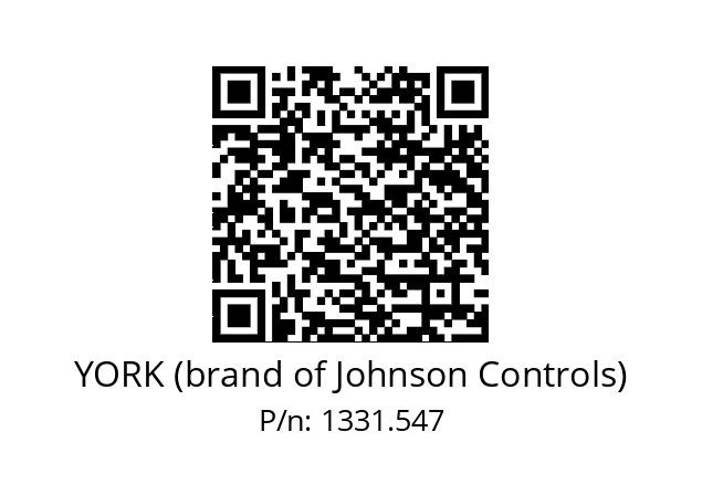   YORK (brand of Johnson Controls) 1331.547