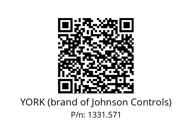   YORK (brand of Johnson Controls) 1331.571