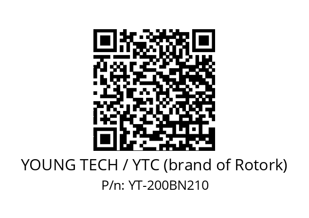   YOUNG TECH / YTC (brand of Rotork) YT-200BN210