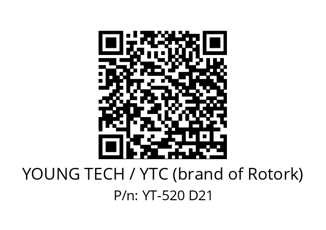   YOUNG TECH / YTC (brand of Rotork) YT-520 D21