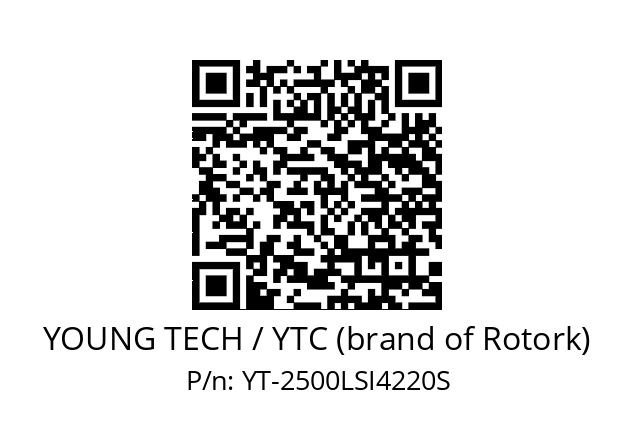   YOUNG TECH / YTC (brand of Rotork) YT-2500LSI4220S