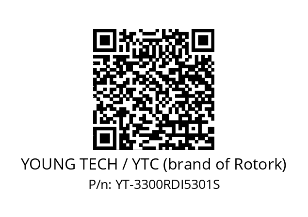   YOUNG TECH / YTC (brand of Rotork) YT-3300RDI5301S