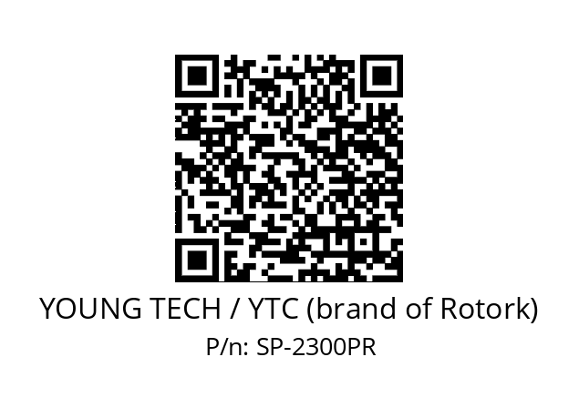   YOUNG TECH / YTC (brand of Rotork) SP-2300PR