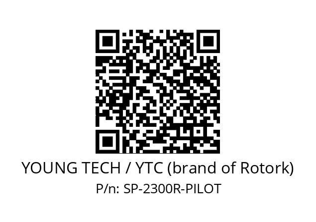   YOUNG TECH / YTC (brand of Rotork) SP-2300R-PILOT