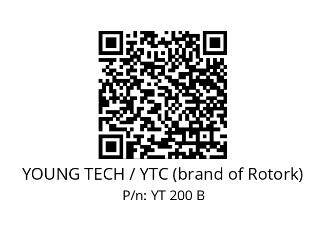   YOUNG TECH / YTC (brand of Rotork) YT 200 B