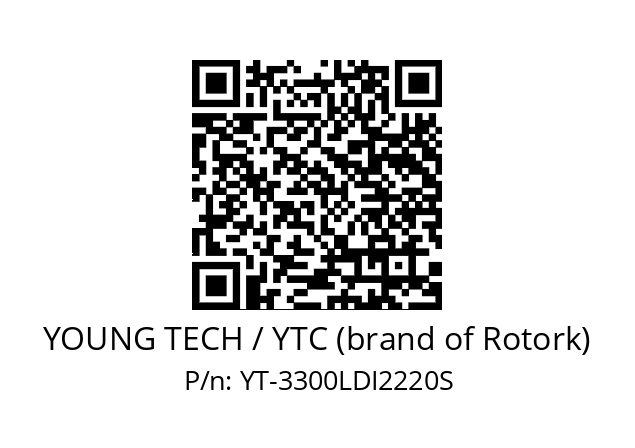   YOUNG TECH / YTC (brand of Rotork) YT-3300LDI2220S