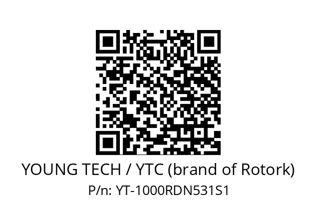   YOUNG TECH / YTC (brand of Rotork) YT-1000RDN531S1