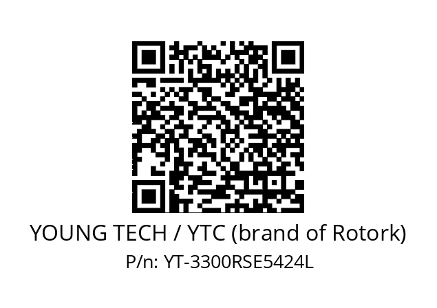   YOUNG TECH / YTC (brand of Rotork) YT-3300RSE5424L