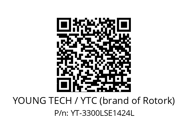   YOUNG TECH / YTC (brand of Rotork) YT-3300LSE1424L