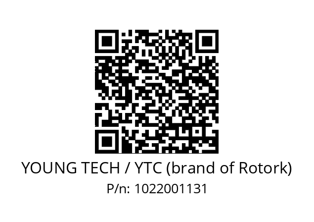   YOUNG TECH / YTC (brand of Rotork) 1022001131