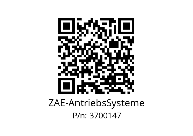   ZAE-AntriebsSysteme 3700147