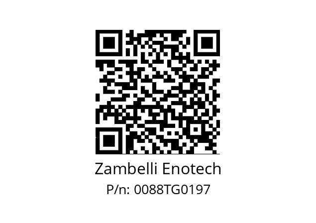   Zambelli Enotech 0088TG0197