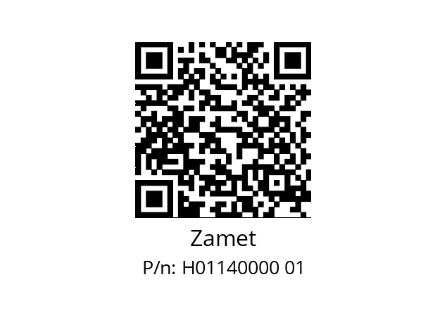   Zamet H01140000 01