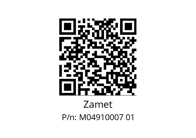   Zamet M04910007 01