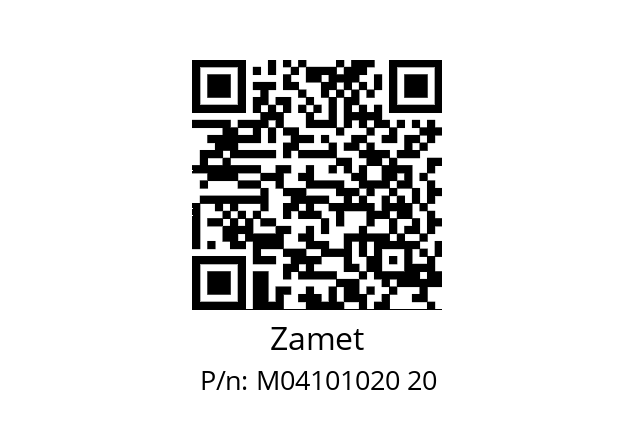   Zamet M04101020 20