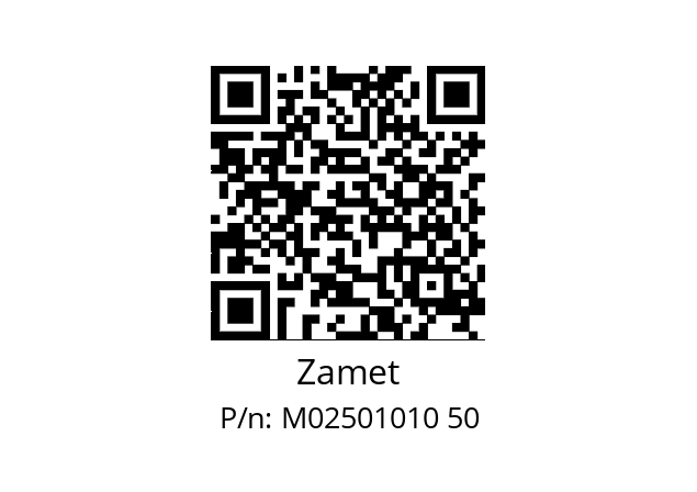   Zamet M02501010 50