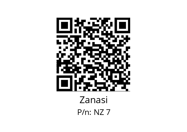   Zanasi NZ 7