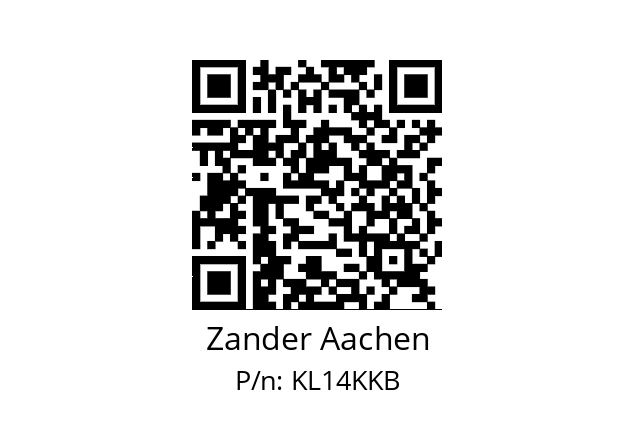   Zander Aachen KL14KKB