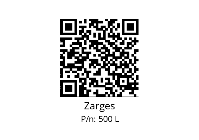   Zarges 500 L