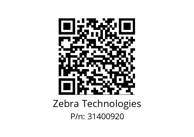   Zebra Technologies 31400920