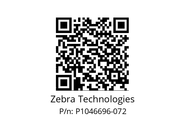   Zebra Technologies P1046696-072