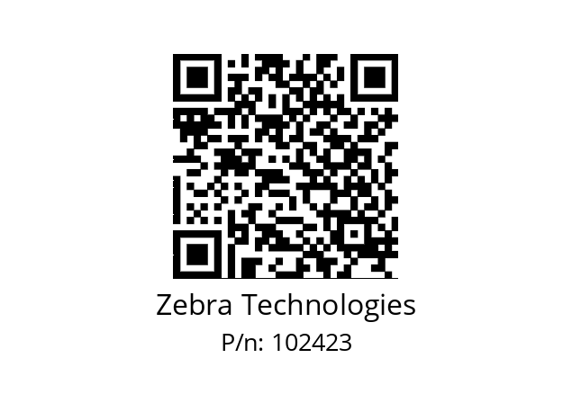   Zebra Technologies 102423