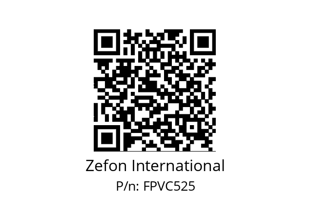   Zefon International FPVC525