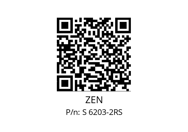   ZEN S 6203-2RS