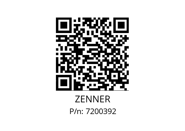   ZENNER 7200392