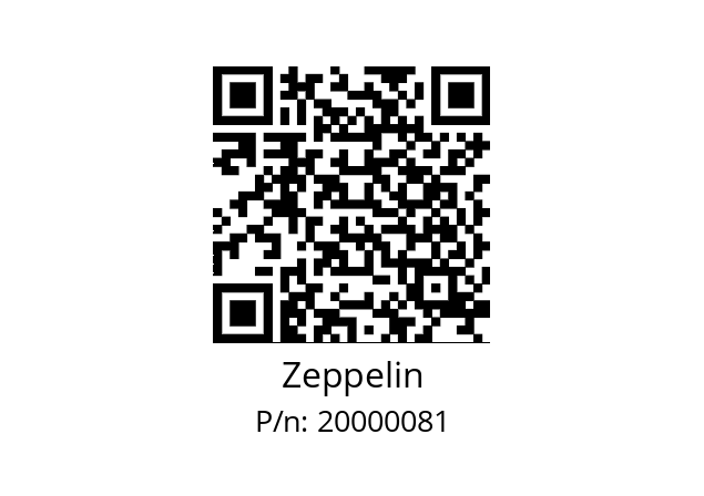   Zeppelin 20000081