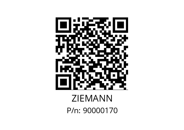   ZIEMANN 90000170