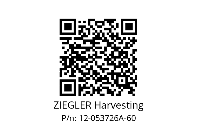   ZIEGLER Harvesting 12-053726A-60