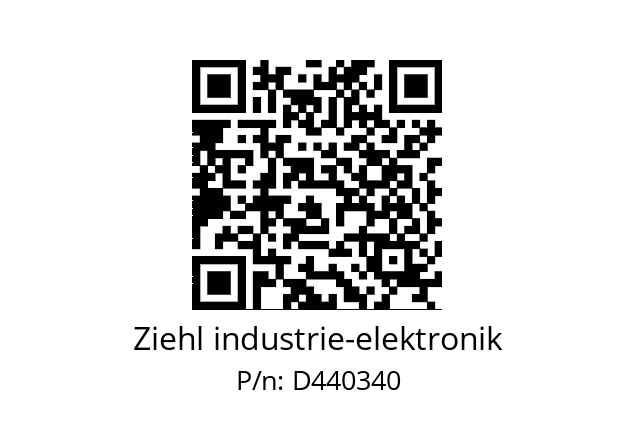   Ziehl industrie-elektronik D440340