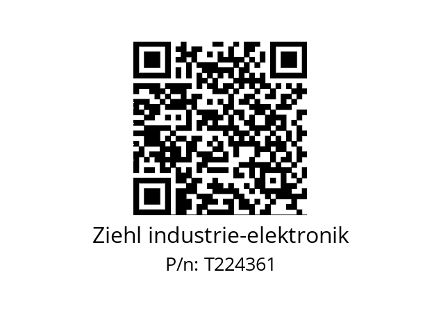   Ziehl industrie-elektronik T224361