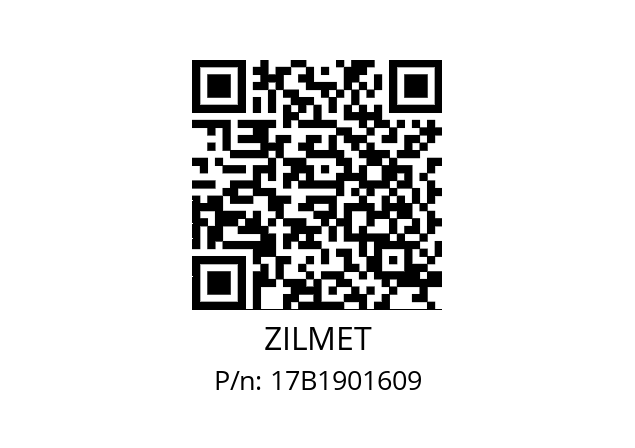   ZILMET 17B1901609