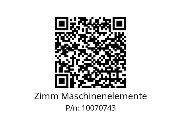  Z-25-SL Zimm Maschinenelemente 10070743