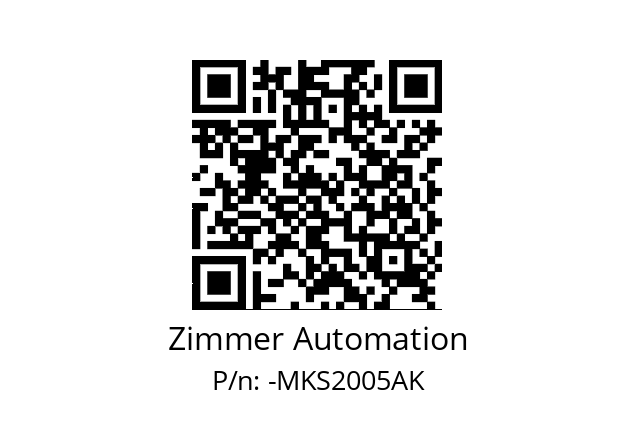   Zimmer Automation -MKS2005AK