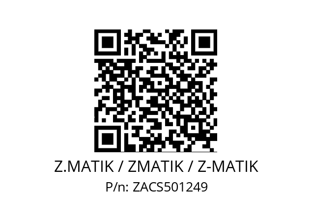   Z.MATIK / ZMATIK / Z-MATIK ZACS501249