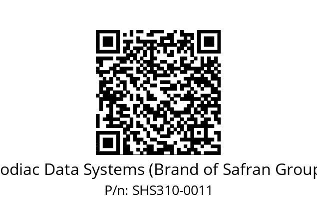   Zodiac Data Systems (Brand of Safran Group) SHS310-0011