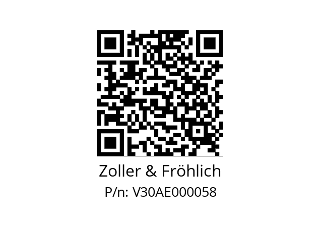   Zoller & Fröhlich V30AE000058