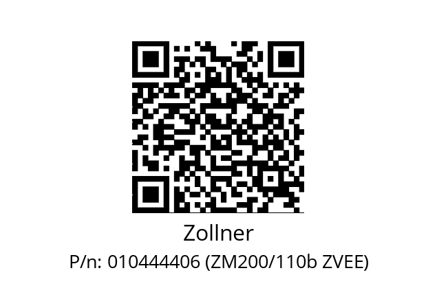   Zollner 010444406 (ZM200/110b ZVEE)