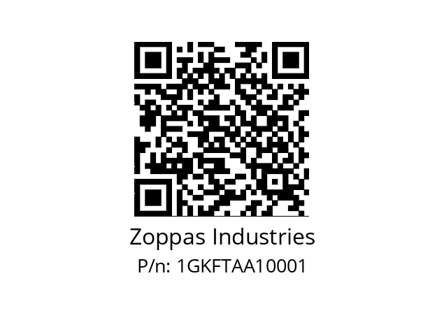   Zoppas Industries 1GKFTAA10001