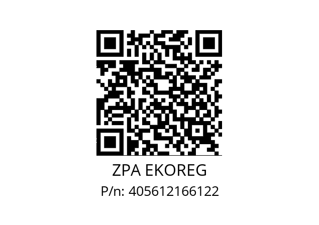   ZPA EKOREG 405612166122