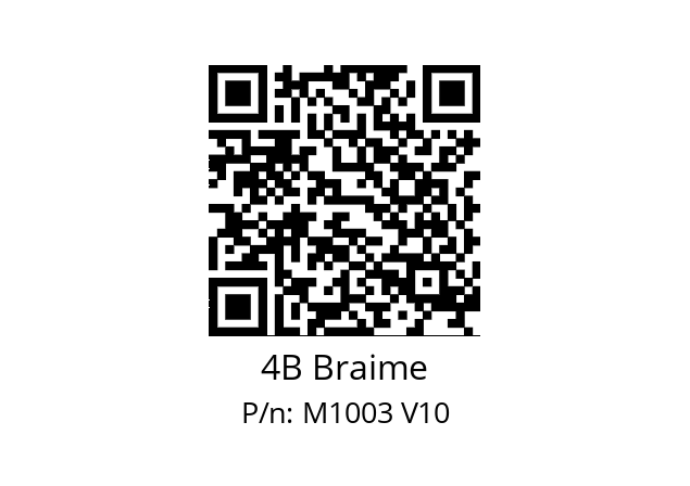   4B Braime M1003 V10