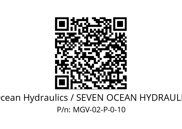   7Ocean Hydraulics / SEVEN OCEAN HYDRAULICS MGV-02-P-0-10