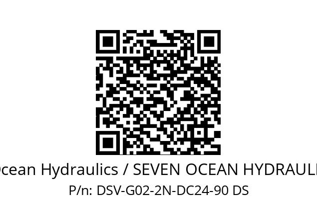   7Ocean Hydraulics / SEVEN OCEAN HYDRAULICS DSV-G02-2N-DC24-90 DS