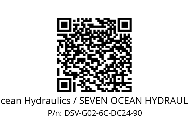   7Ocean Hydraulics / SEVEN OCEAN HYDRAULICS DSV-G02-6C-DC24-90