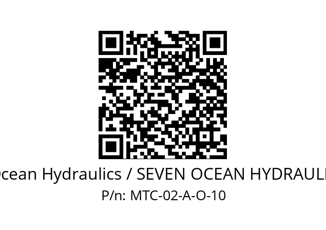   7Ocean Hydraulics / SEVEN OCEAN HYDRAULICS MTC-02-A-O-10